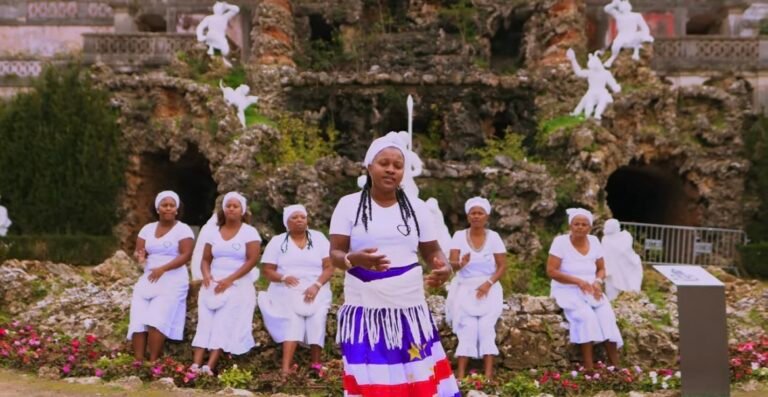 Representação visual da cultura do Batuque, destacando ritmos tradicionais.