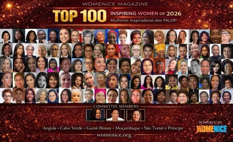100 Mulheres Inspiradoras do PALOP 2026: Reconhecimento e liderança feminina em Cabo Verde e África.