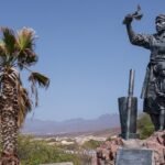 Representação artística da força e resiliência da Mulher Cabo-verdiana.