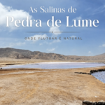 Vista aérea das Salinas de Pedra de Lume, Ilha do Sal, Cabo Verde